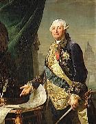 Portrait of Baron de Breteuil Jean-Laurent Mosnier